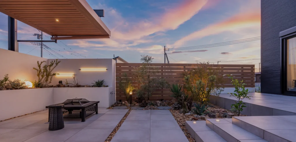 外構・左官工事の施工イメージ