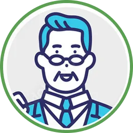 男性のイメージイラスト